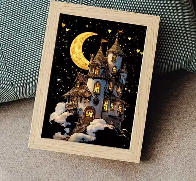 PPA- Colorful Night Scratch Art -4 Different models